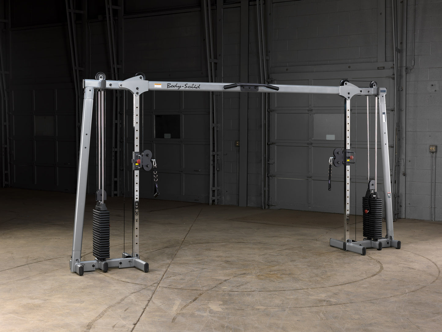 Heavy-duty 11-gauge steel frame of Body-Solid GDCC250B