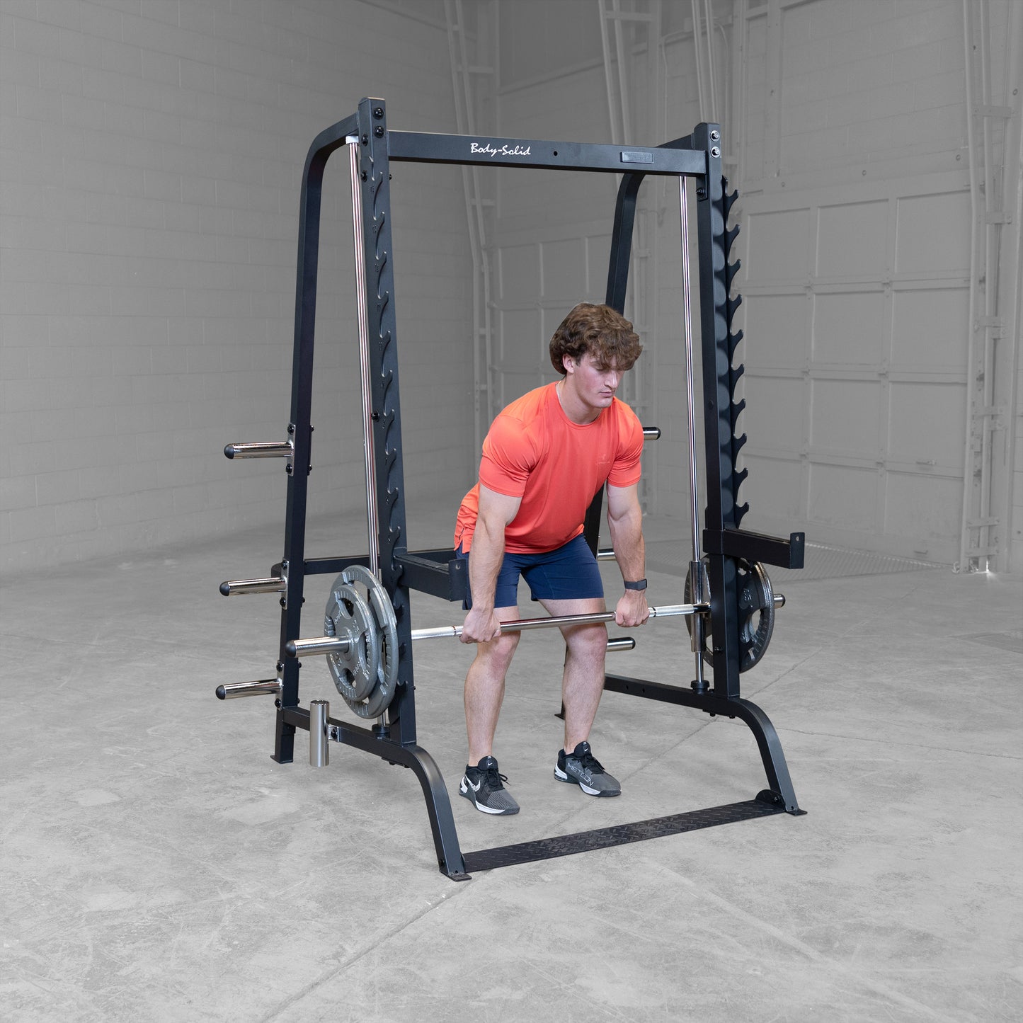 Body‑Solid GS348B Smith Machine full view