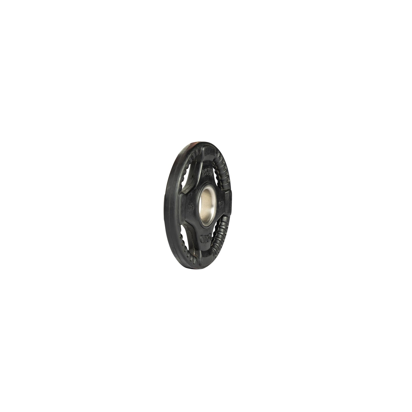 5 lb Body‑Solid ORT rubber grip Olympic plate side view