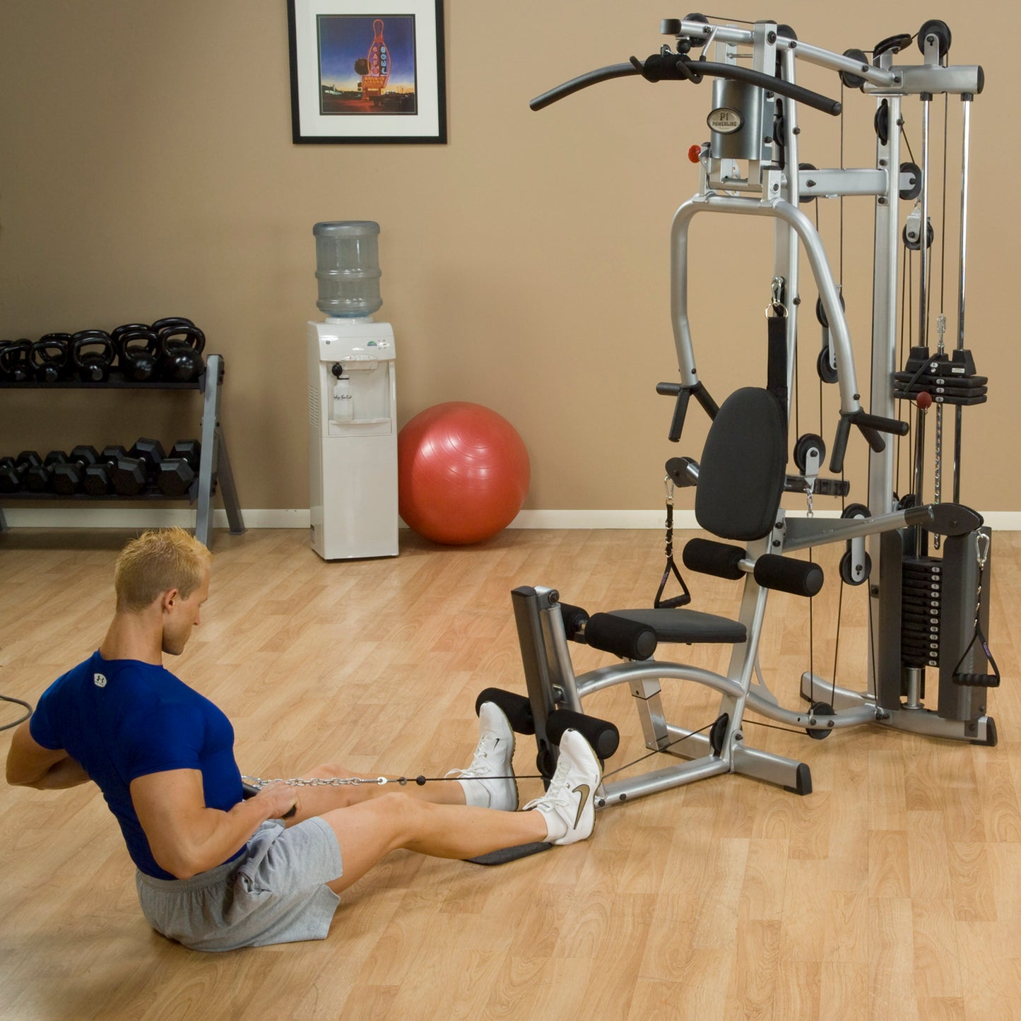 Body-Solid Powerline P2X Home Gym with low row station