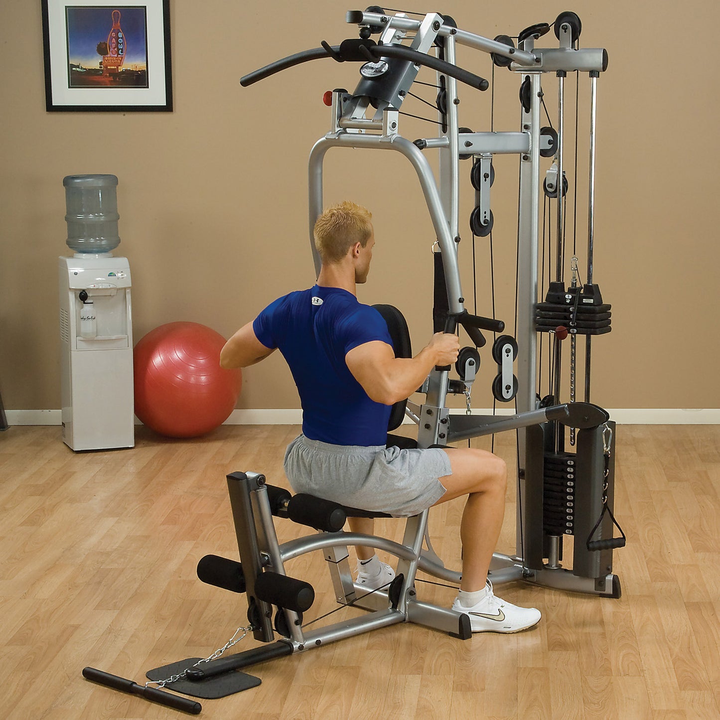 Body-Solid Powerline P2X Home Gym with seated row station