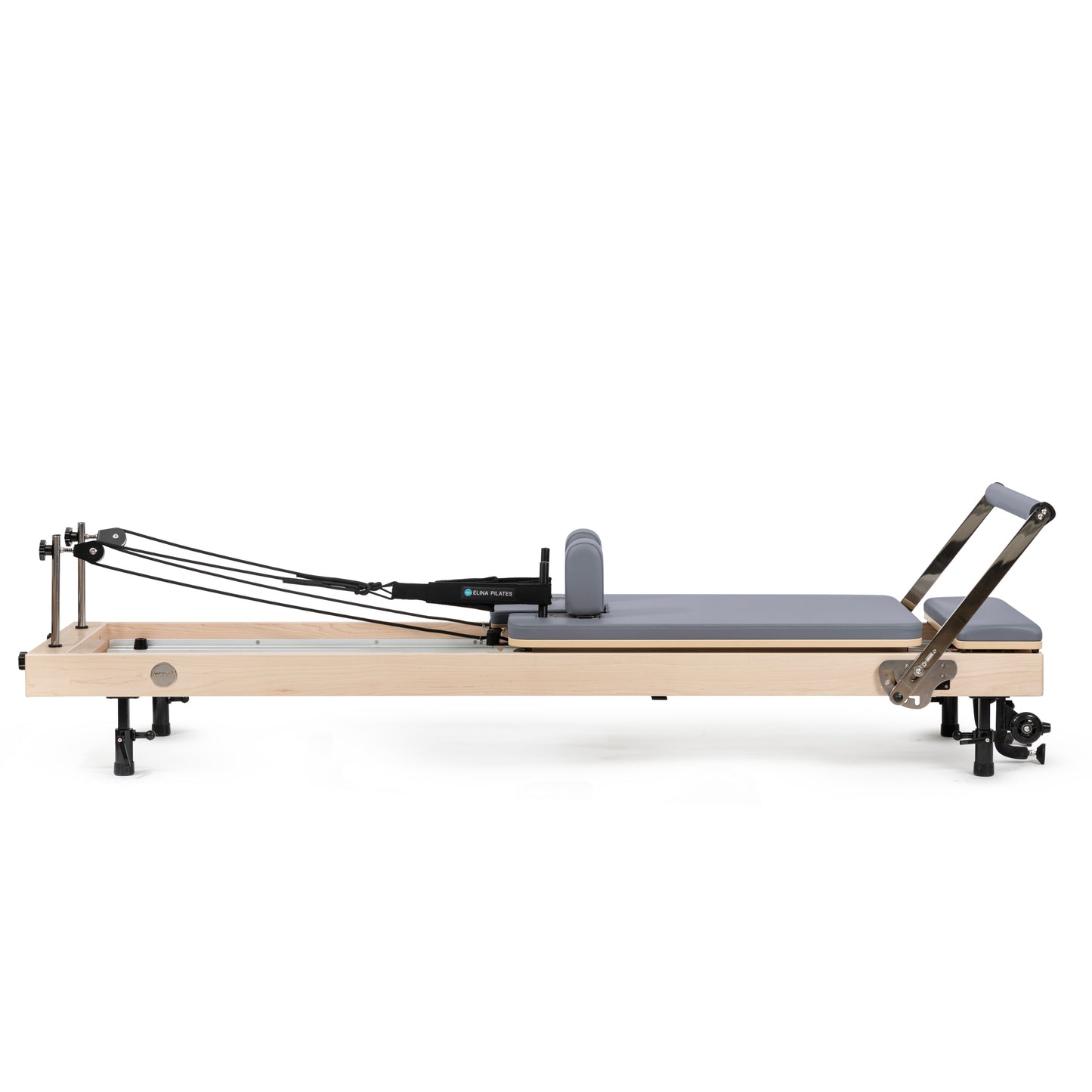 Elina Pilates At-Home Vertical Reformer showing full setup