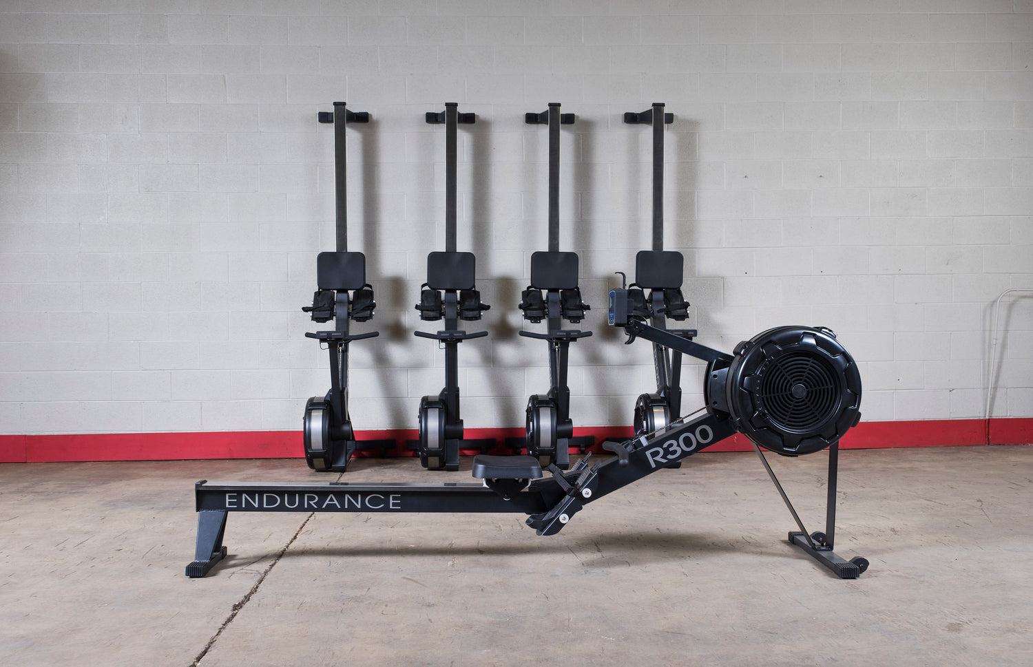 Endurance by Body-Solid R300 Indoor Rower – view of compact air resistance rowing machine