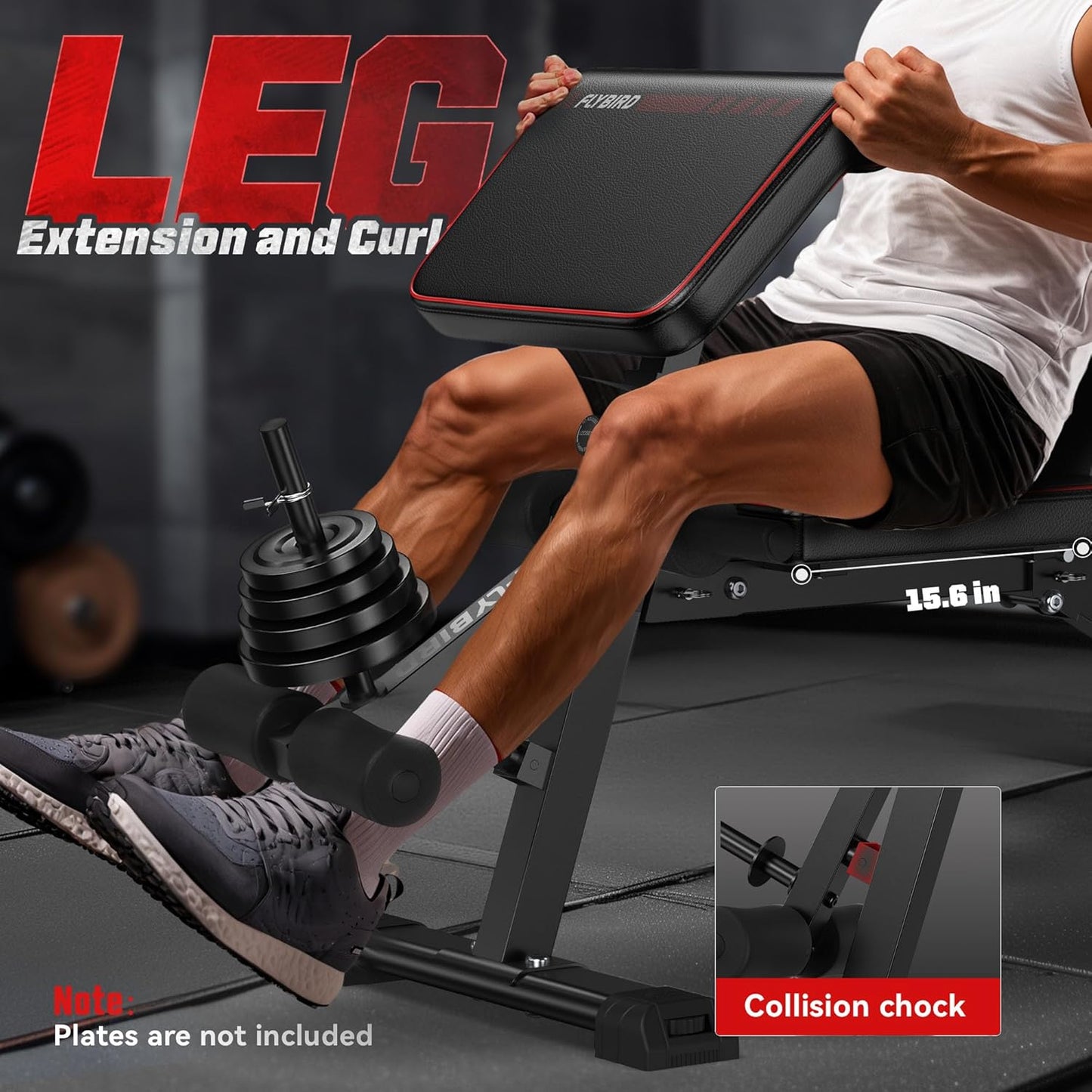 Leg Extension and Curl Machine for Lower Body Exercises