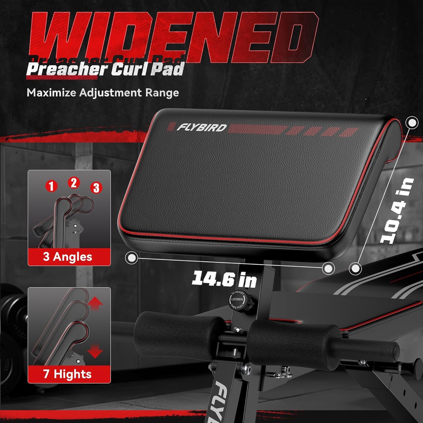 Preacher Curl Pad for Effective Arm Workouts