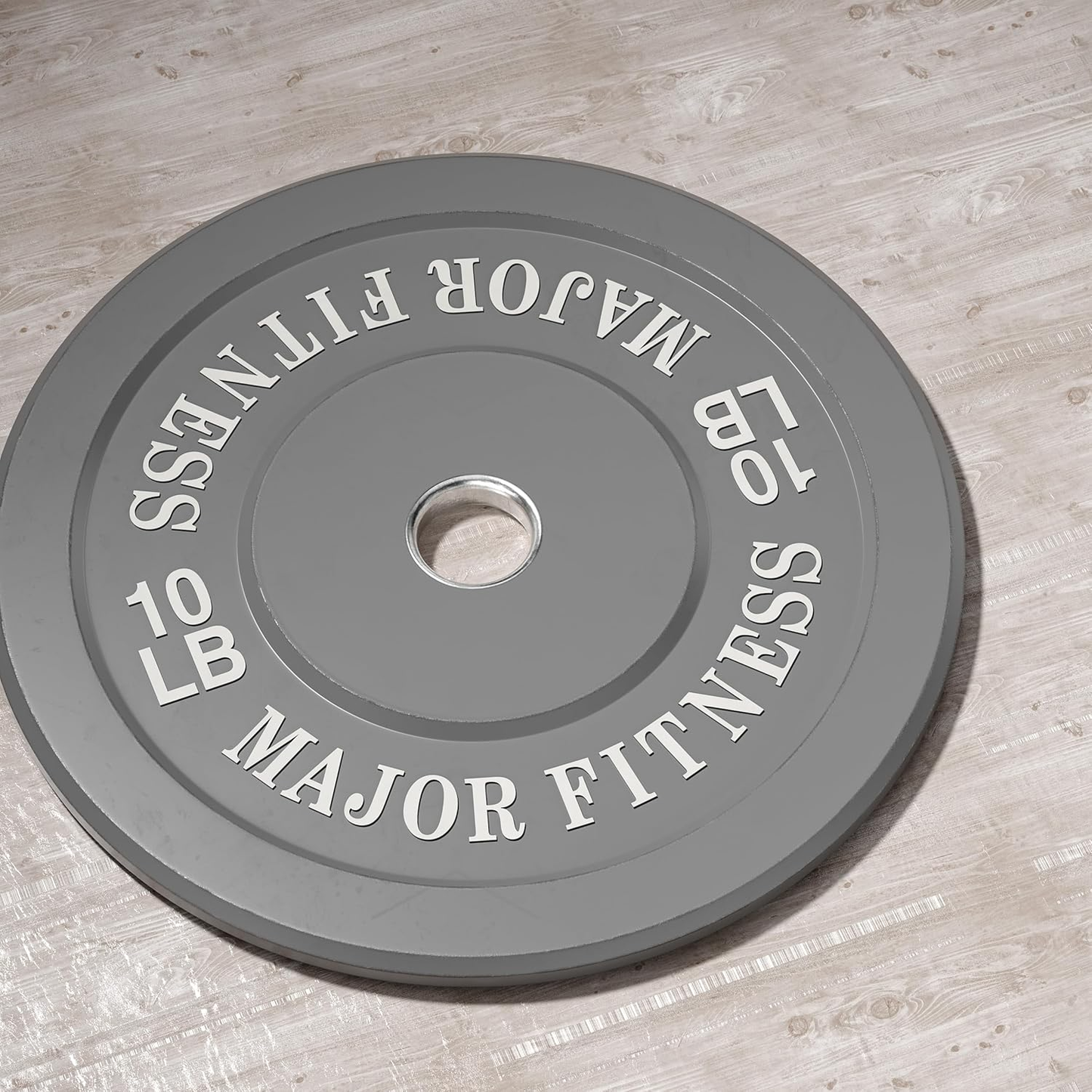 10 LB Pair of Major Fitness Low Bounce Bumper Plates Olympic Weight Plates perfect for home gym