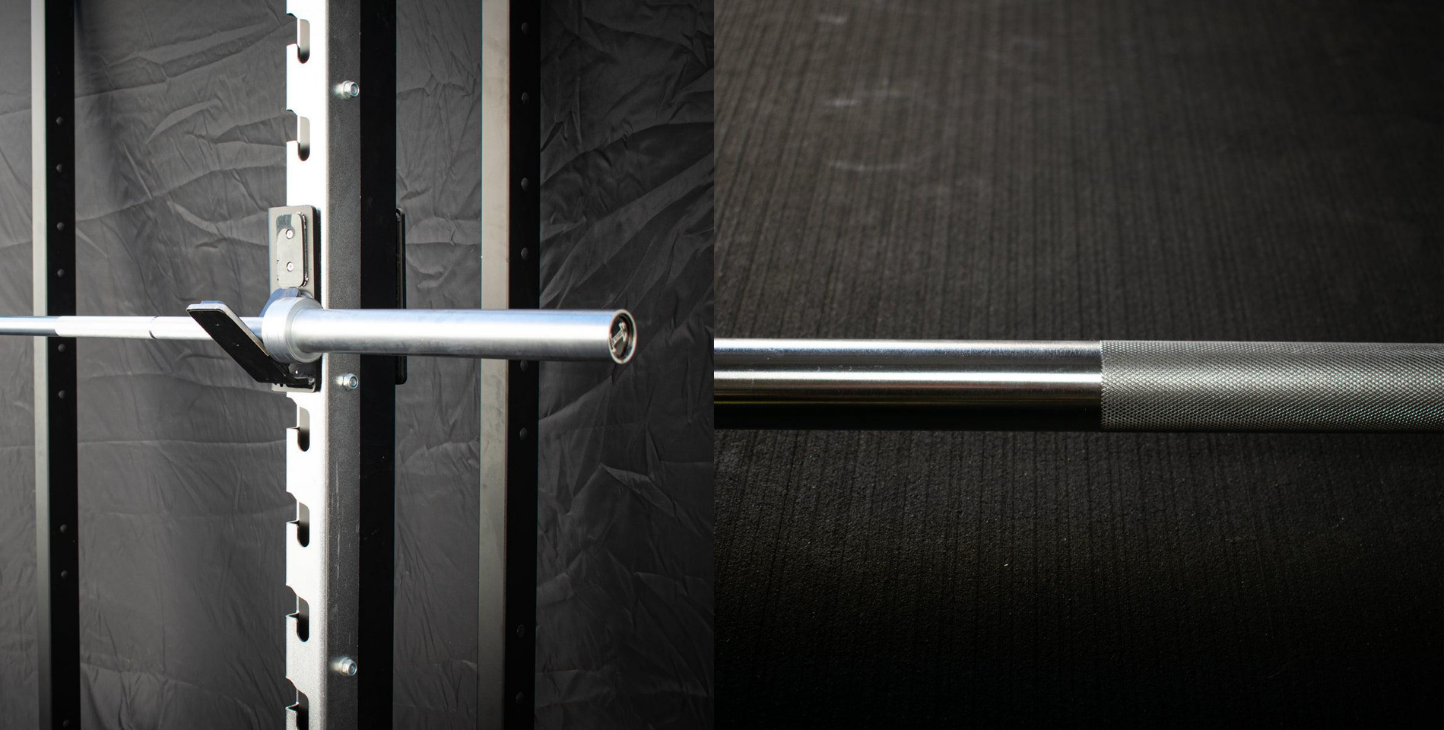 Muscle D 7' Hard Chrome Olympic Bar