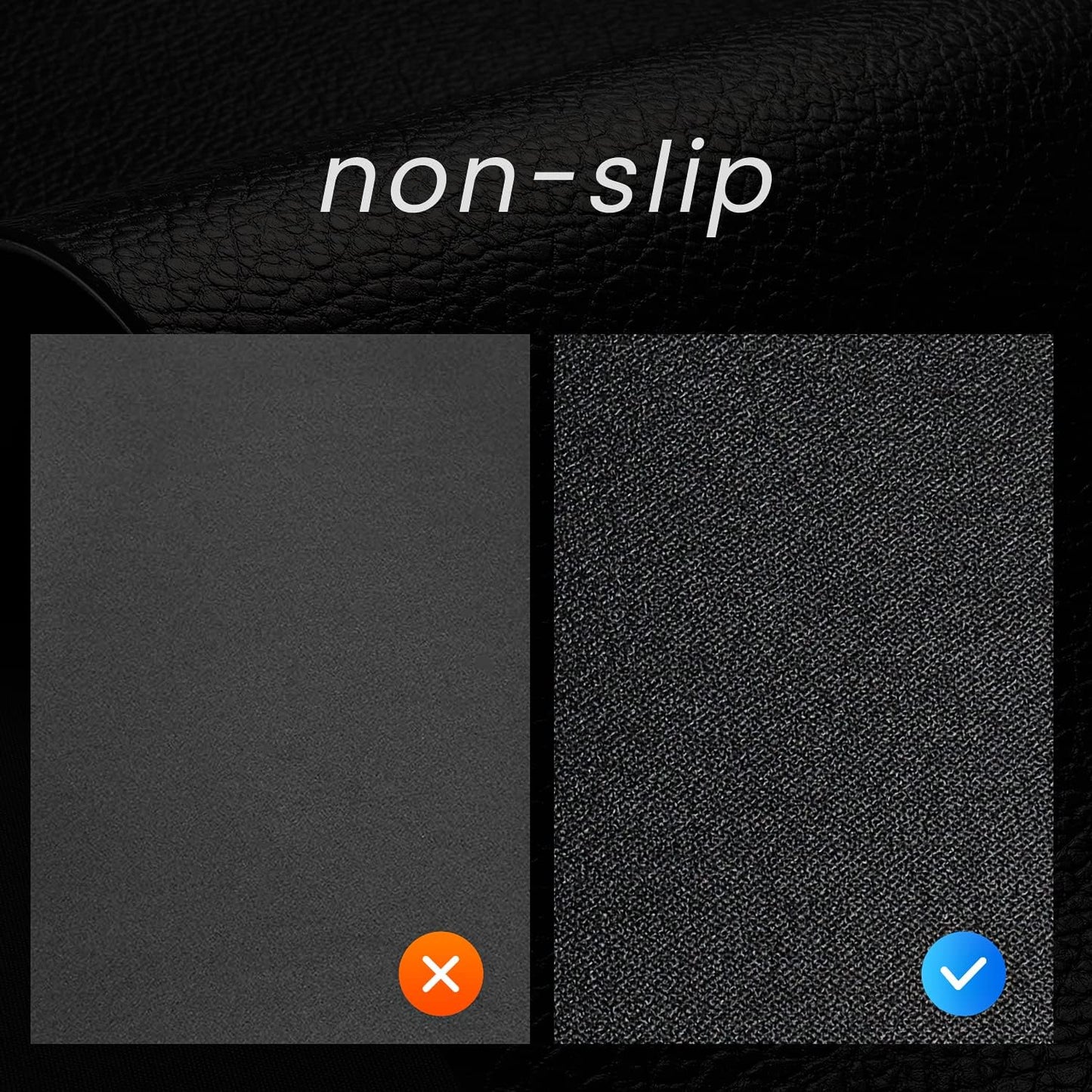 Topiom workout mat with non-slip surface