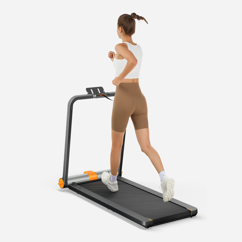 User running on WalkingPad MC11 treadmill
