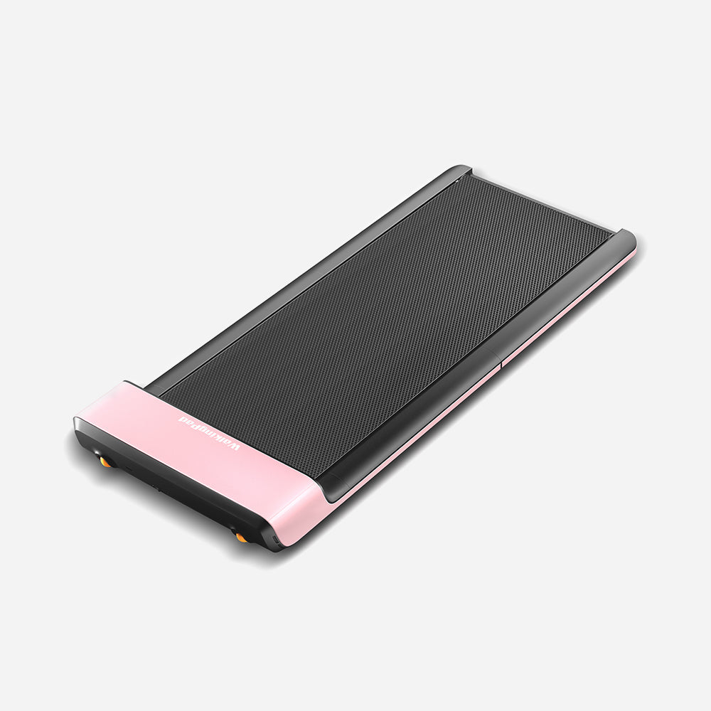 Full view of WalkingPad P1 Pink Foldable Treadmill