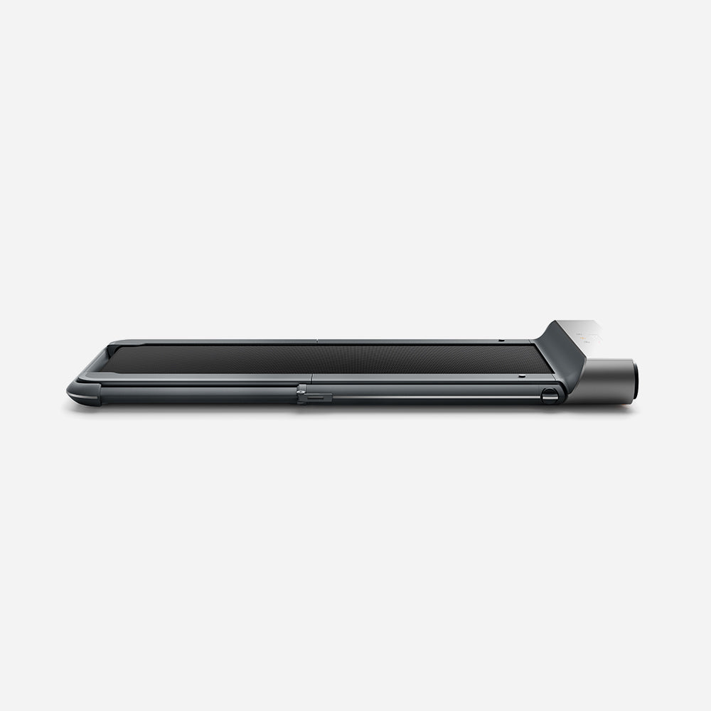 Side view of WalkingPad R1 Pro Foldable Treadmill showing slim profile and minimalist design.