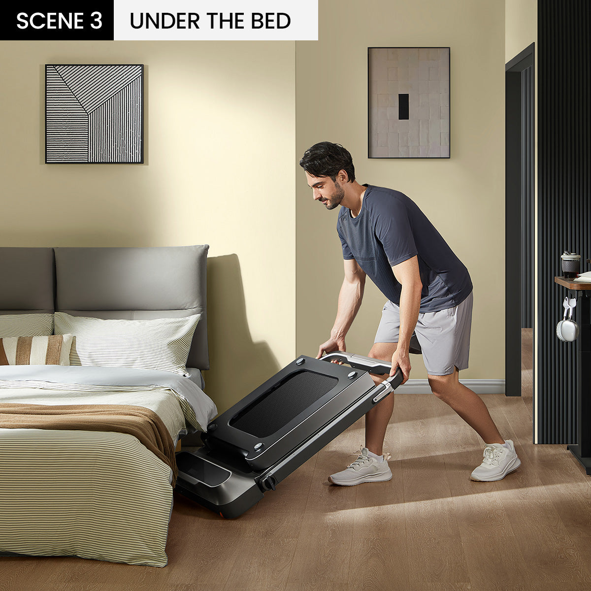 WalkingPad R2 Foldable Treadmill easy storage