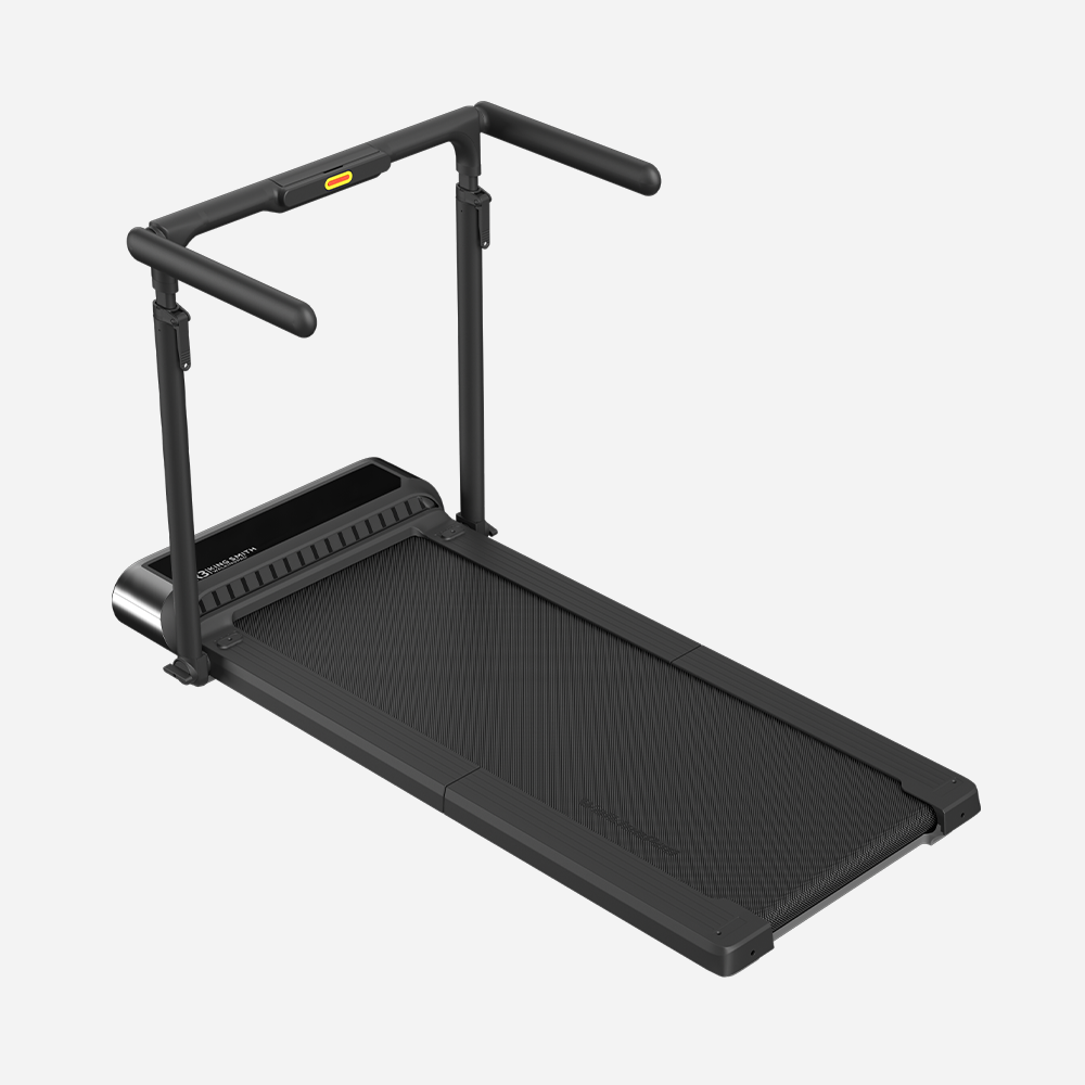 Front view of the WalkingPad R3 Hybrid Plus Foldable Treadmill showcasing slim and modern design
