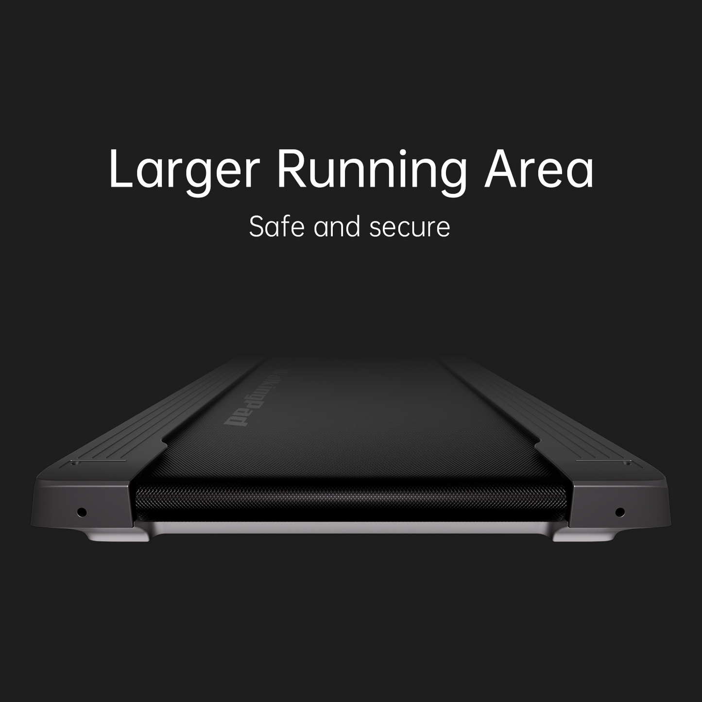 Quiet motor and multi-layer belt design of the WalkingPad R3 for smooth indoor walking and running