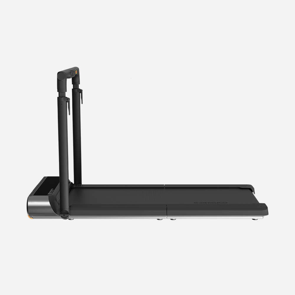 Side view of WalkingPad R3 Hybrid Foldable Treadmill unfolded