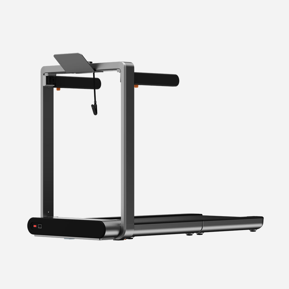 Side profile of WalkingPad X214 folded treadmill