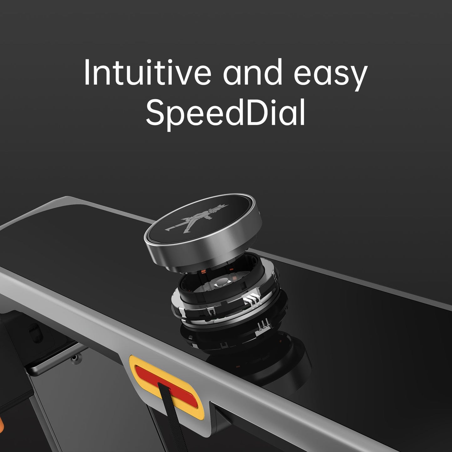 Easy SpeedDial on the WalkingPad X214 treadmill