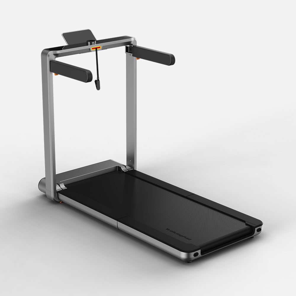 Full view of WalkingPad X214 folded treadmill