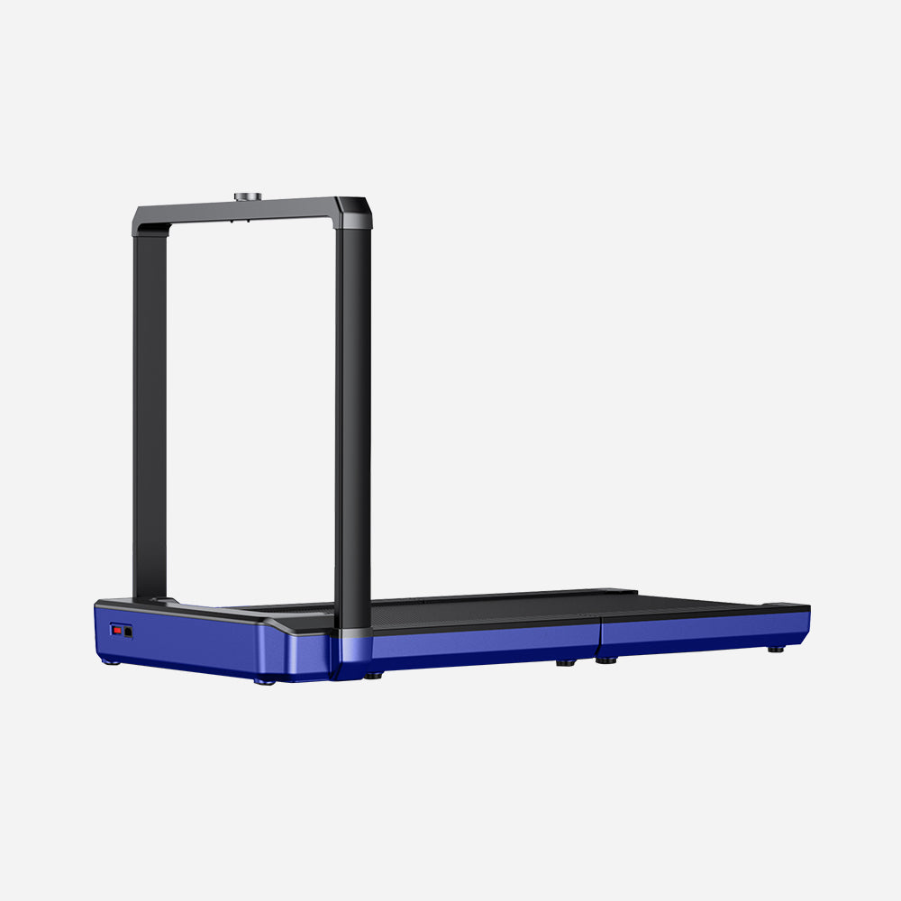 Side view of Blue WalkingPad X25 Foldable Treadmill