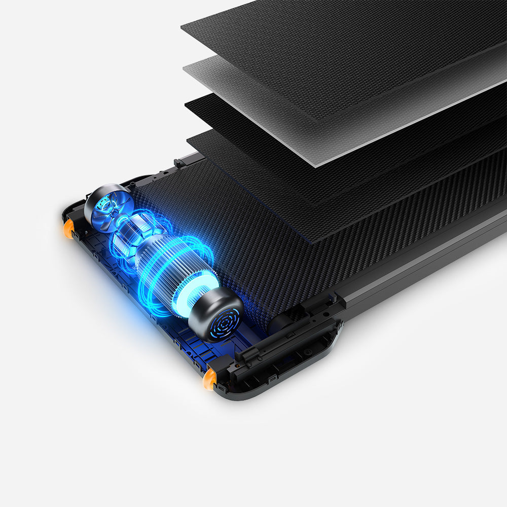 Brushless motor design of the WalkingPad Z1 folding treadmill for quiet use