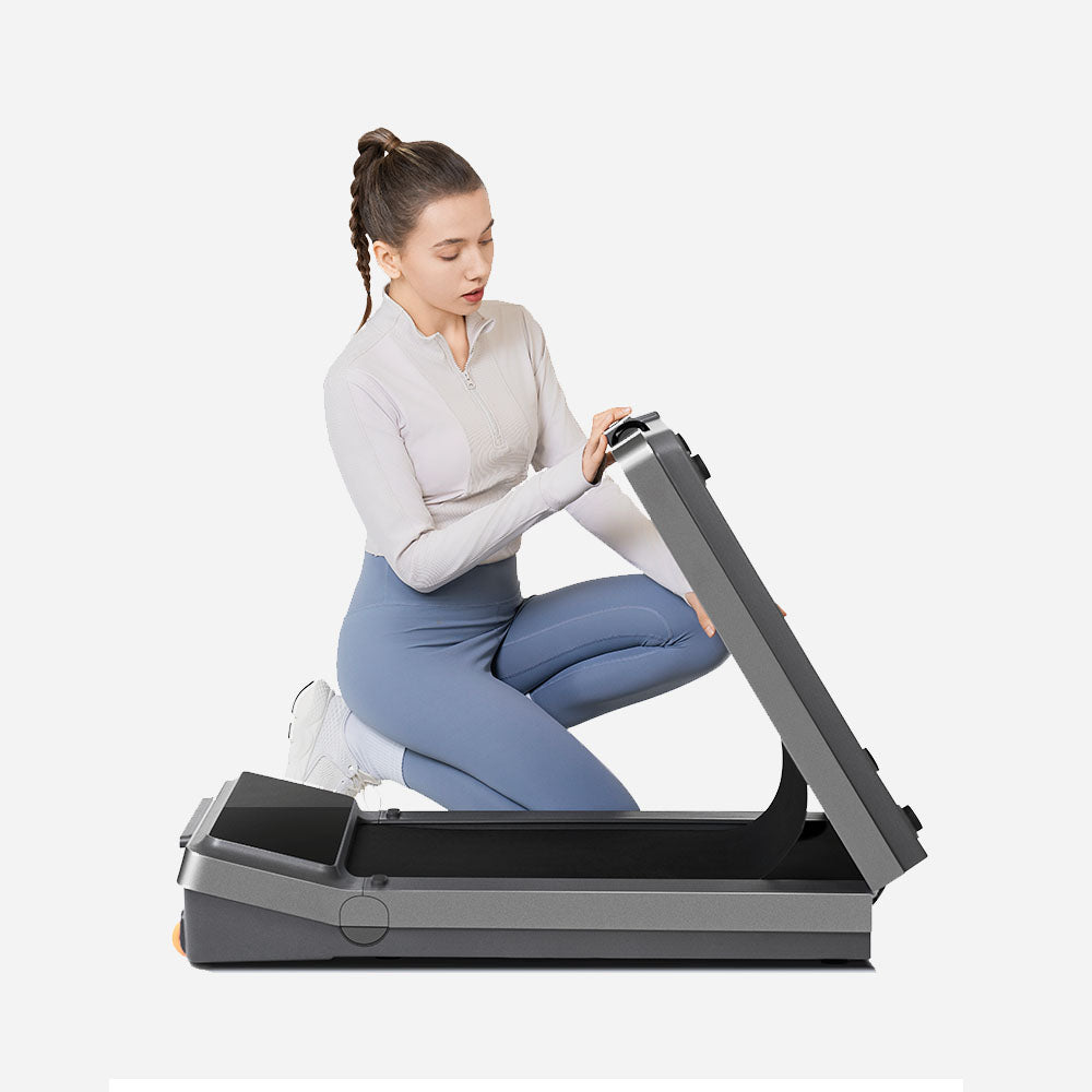 Convenient foldable design of the WalkingPad Z3 treadmill