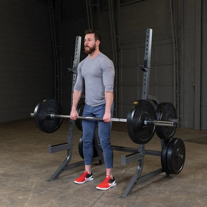 Body-Solid Powerline PMP150 Multi-Press Rack – Compact Home Gym Squat & Bench Press Rack