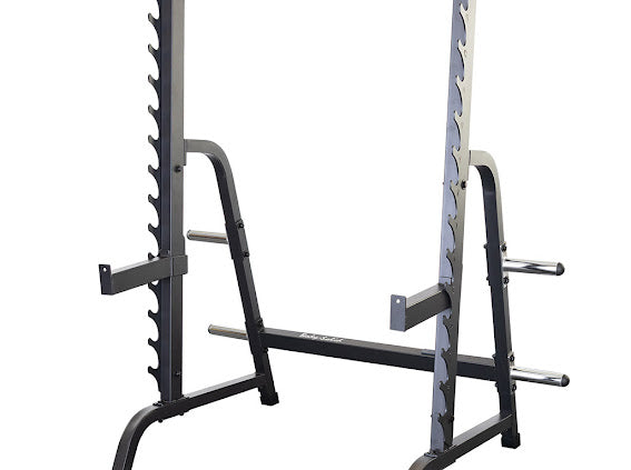 Body-Solid GPR370B Olympic Multi-Press Rack – Heavy-Duty Home Gym Squat & Bench Rack