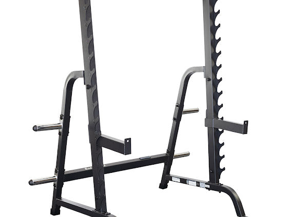 Body-Solid GPR370B Olympic Multi-Press Rack – Heavy-Duty Home Gym Squat & Bench Rack