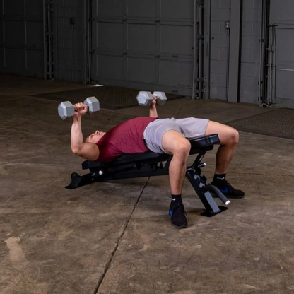 Body-Solid ProClub Adjustable FID Bench SFID325 | Commercial Flat Incline Decline Weight Bench