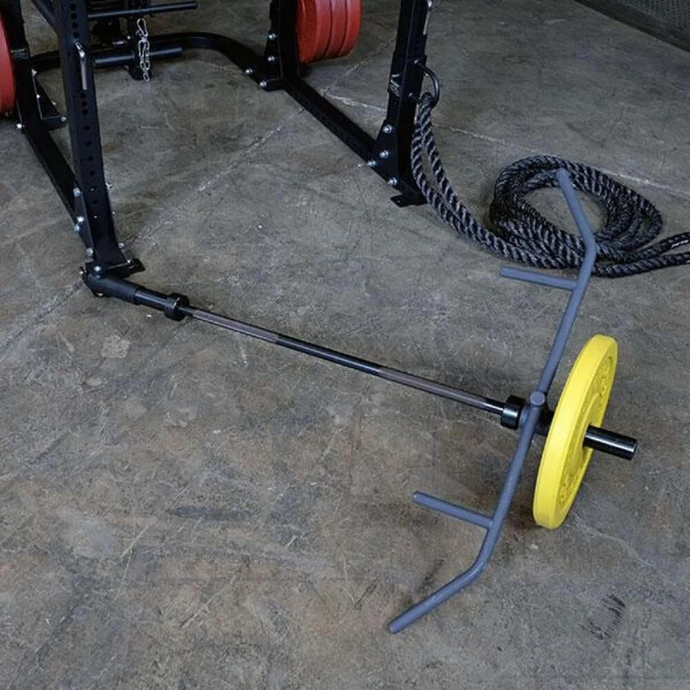 Body-Solid GPRTBR Landmine T-Bar Row Attachment for GPR400 Power Rack | 360° Olympic Bar Pivot