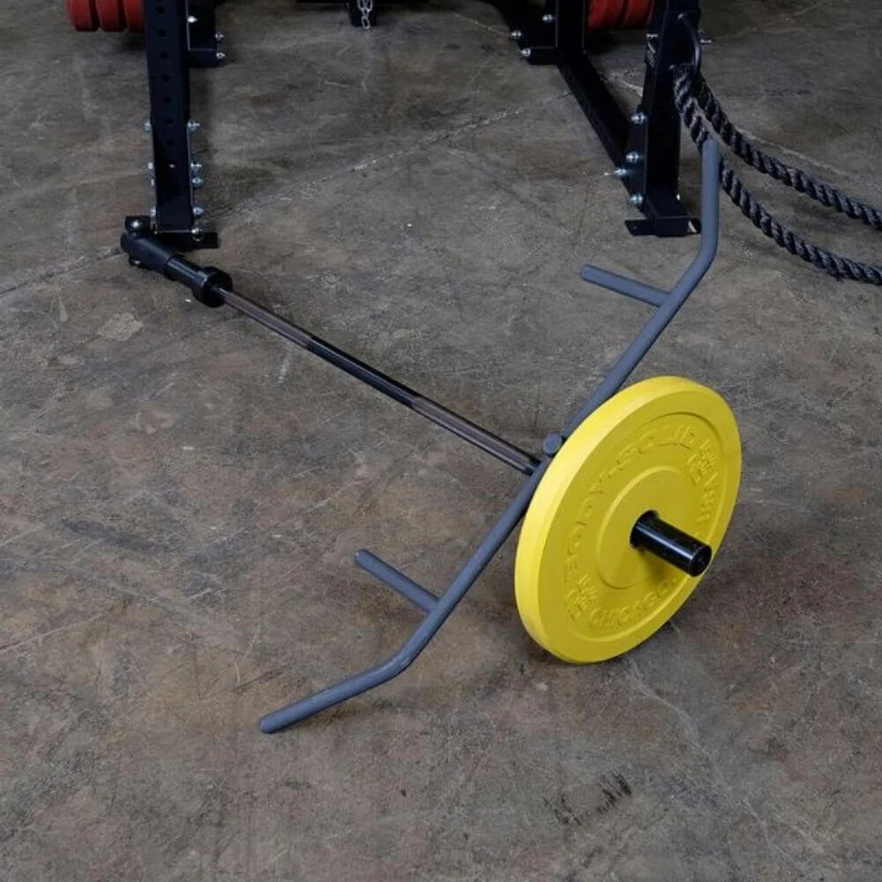Body-Solid GPRTBR Landmine T-Bar Row Attachment for GPR400 Power Rack | 360° Olympic Bar Pivot
