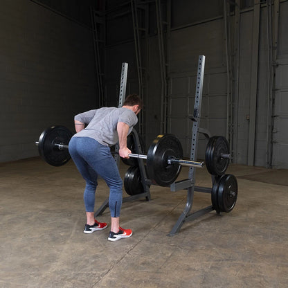 Body-Solid Powerline PMP150 Multi-Press Rack – Compact Home Gym Squat & Bench Press Rack