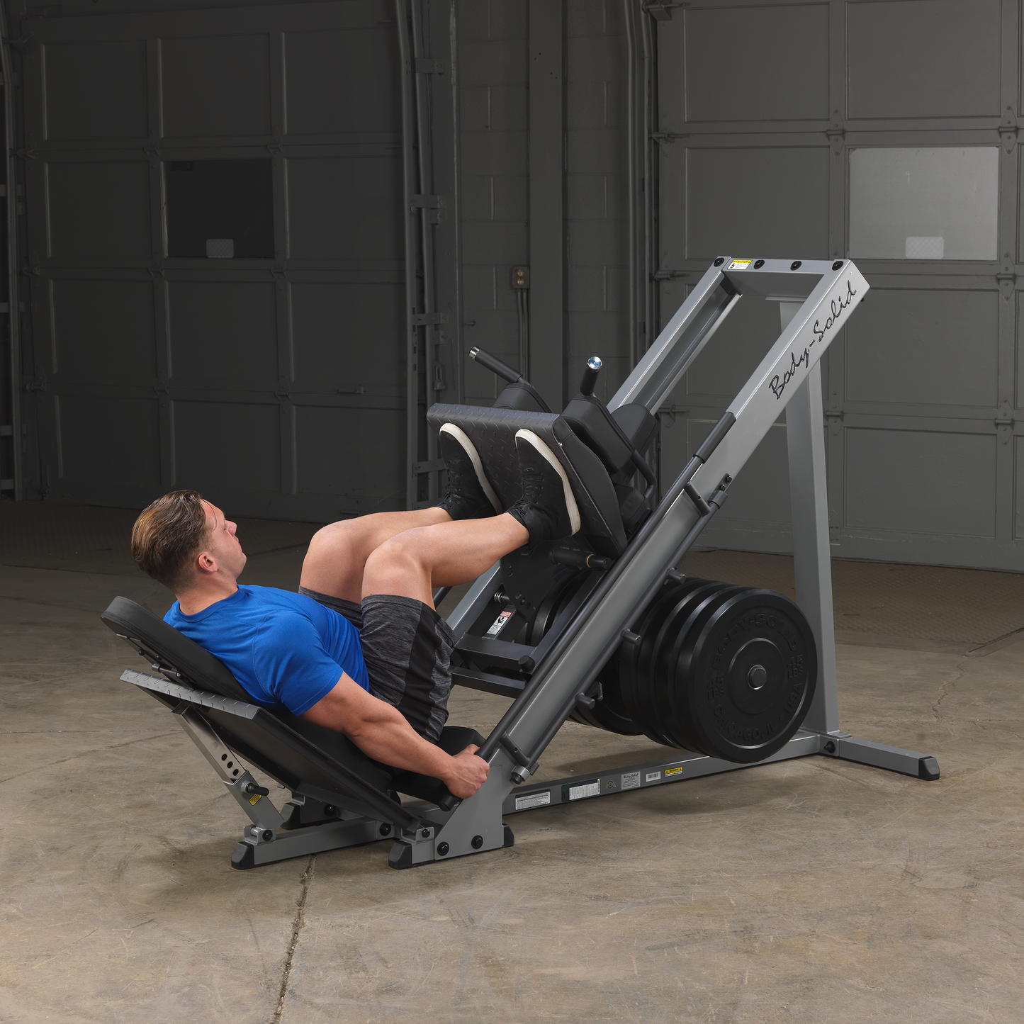 Body‑Solid GLPH1100B Leg Press & Hack Squat Machine – Heavy‑Duty Dual‑Mode Lower-Body Trainer