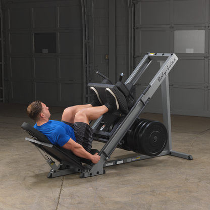 Body‑Solid GLPH1100B Leg Press & Hack Squat Machine – Heavy‑Duty Dual‑Mode Lower-Body Trainer