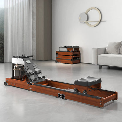 KingSmith WR1 Foldable Water Rowing Machine – Compact 3-Fold Water Resistance Rower