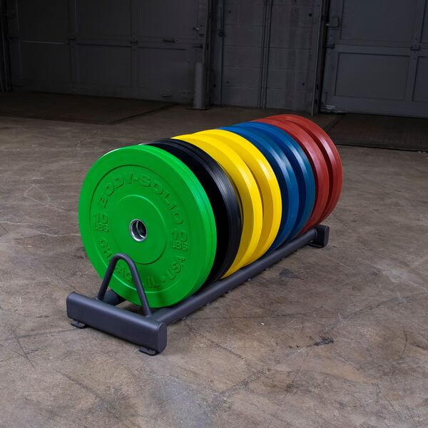Body-Solid 45 lb Chicago Extreme Colored Bumper Plate Pair OBPXC45