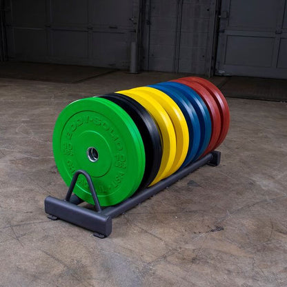 Body-Solid 45 lb Chicago Extreme Colored Bumper Plate Pair OBPXC45