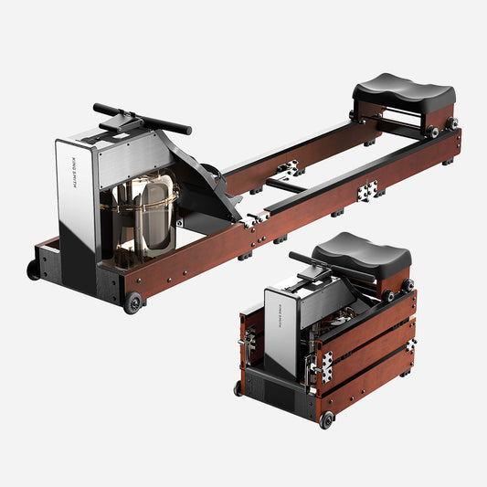 KingSmith WM10 Tri-Fold Water Rowing Machine – Dual Resistance, Foldable, Smart App Connectivity