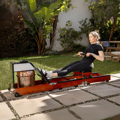 KingSmith WM10 Tri-Fold Water Rowing Machine – Dual Resistance, Foldable, Smart App Connectivity