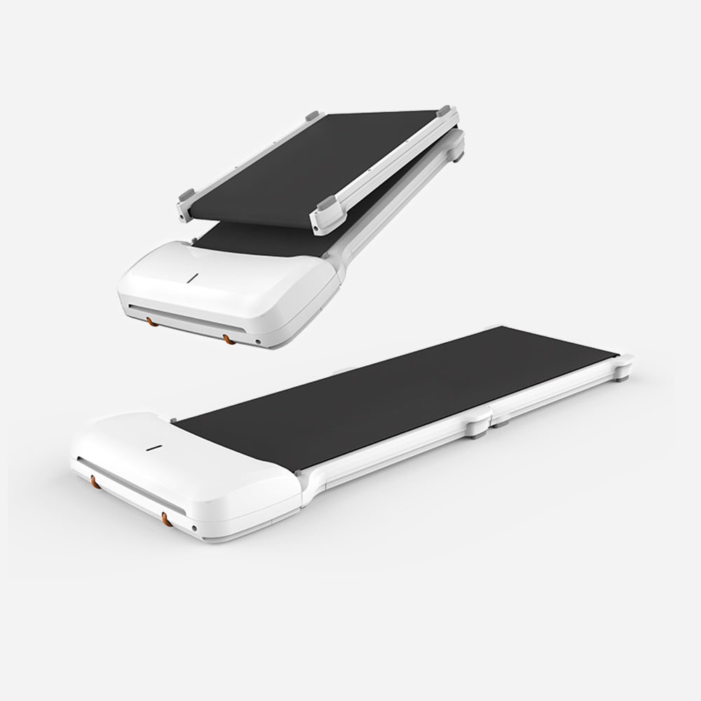 Full view of the white WalkingPad C1 Compact Foldable Treadmill for home