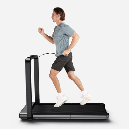 WalkingPad X21 Double-Fold Treadmill - Compact Folding Running Machine, 3.75 HP Brushless Motor, 7.5 MPH, Upright Storage (Gray)