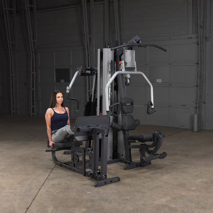 Leg press and calf raise station for the Body-Solid G9S home gym