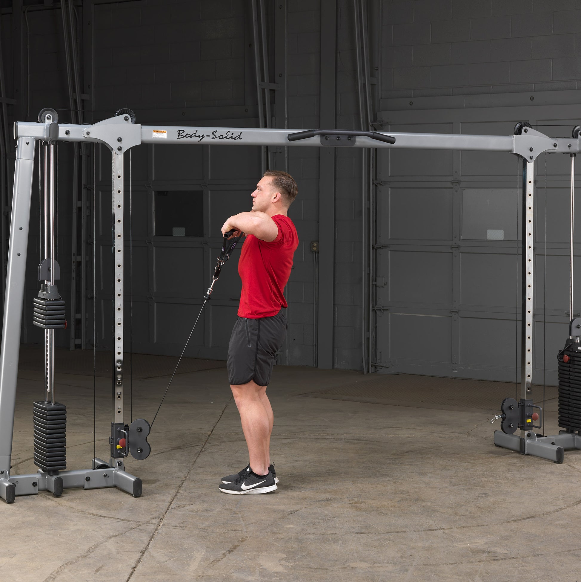Body-Solid GDCC250 Multi-Exercise Cable Machine for Full Body Workouts