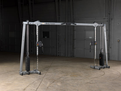 Heavy-duty 11-gauge steel frame of Body-Solid GDCC250B