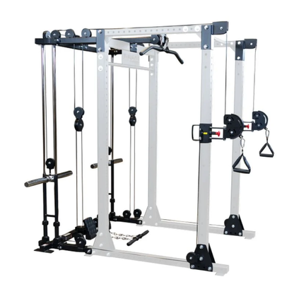 Body-Solid GPRFT & GPRFTS Functional Trainer Attachment for GPR400 Power Rack | Dual Adjustable Cable System