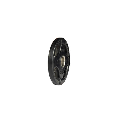10 lb Body‑Solid ORT rubber grip Olympic plate side view