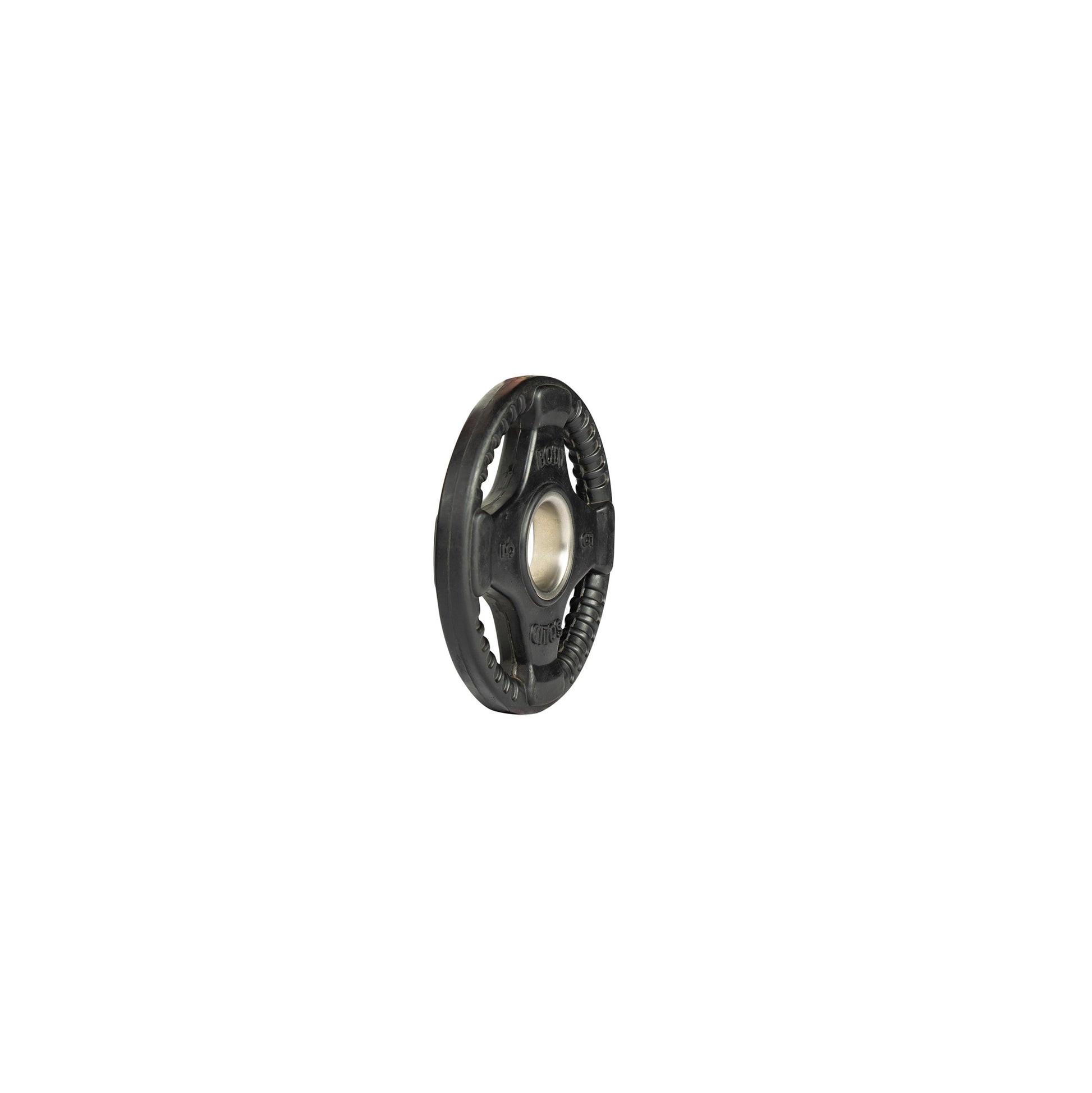 5 lb Body‑Solid ORT rubber grip Olympic plate side view