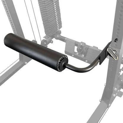 Body-Solid Pro ClubLine SPRLHD Leg Hold Down for SPR500, SPR1000 & GPR400 Power Racks | Rack-Mounted Support Roller