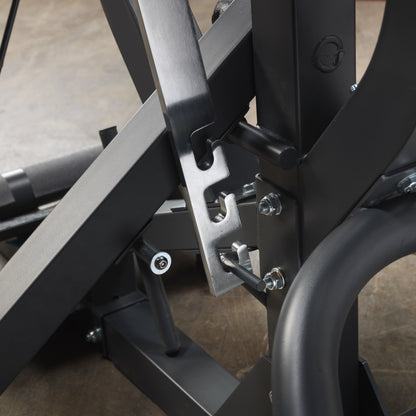 Adjustable backrest on Body-Solid SBL460P4 gym for proper workout positioning