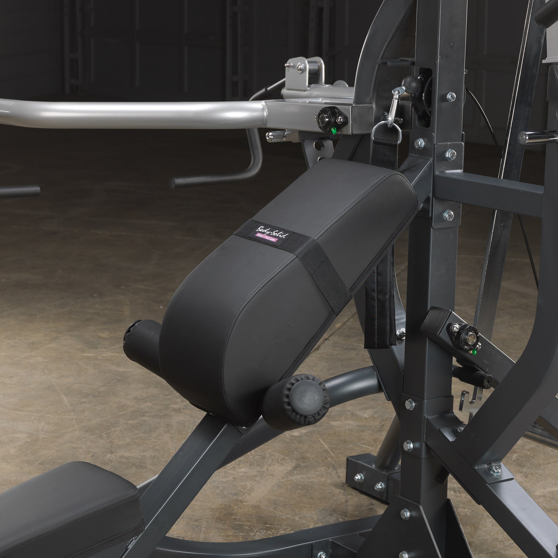 Thick DuraFirm padding on Body-Solid SBL460P4 gym for durability and support